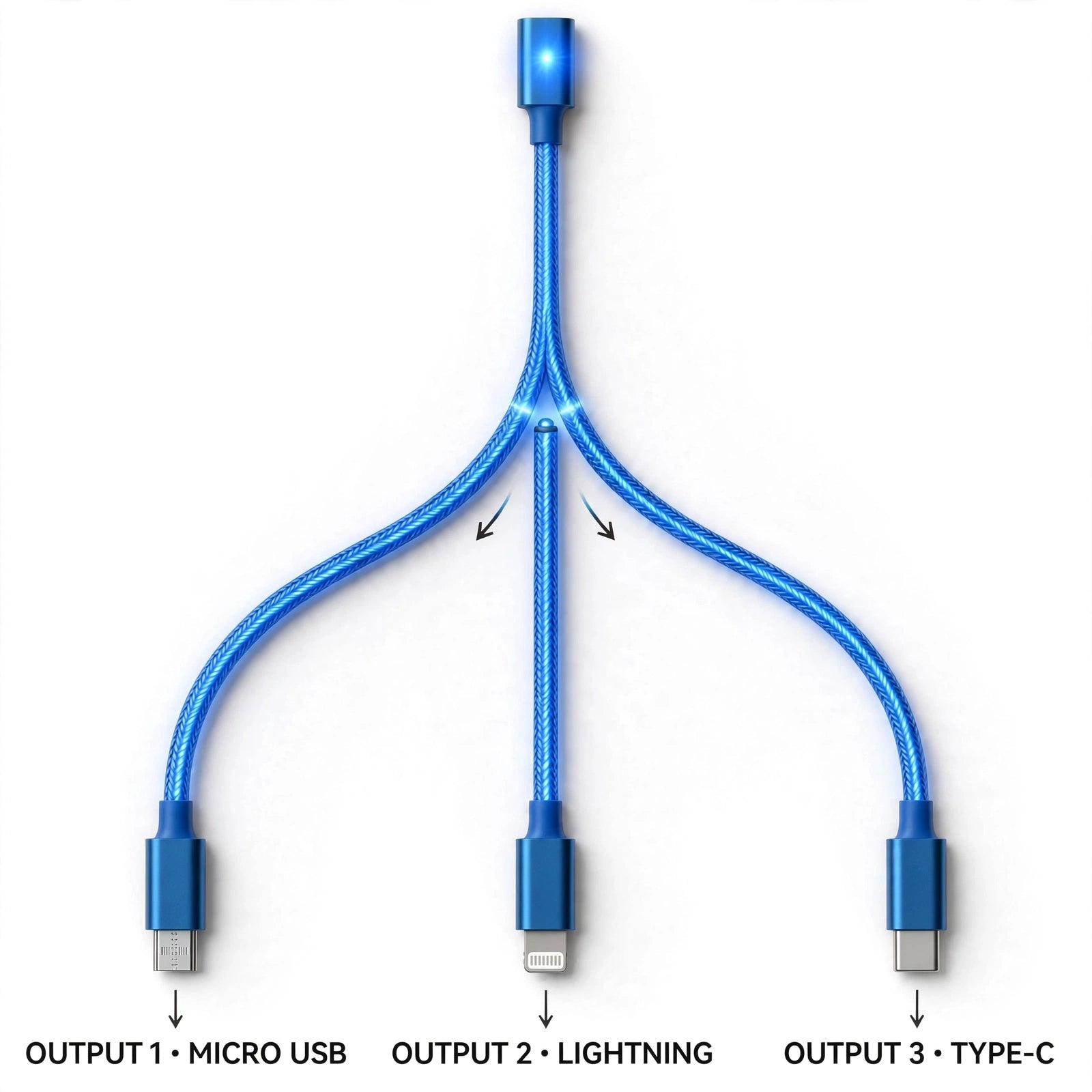 3 in 1 Charging Cable