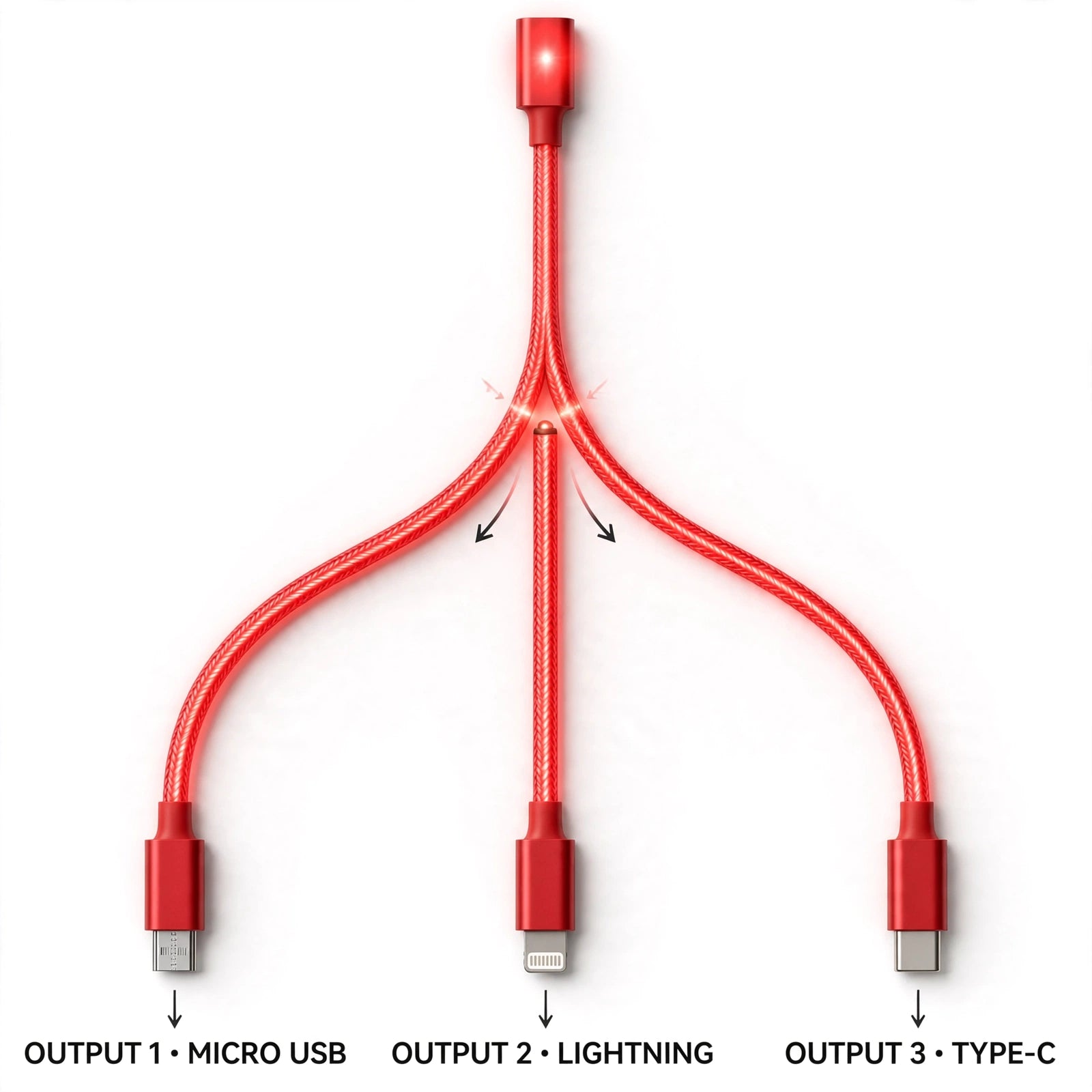 3 in 1 Charging Cable