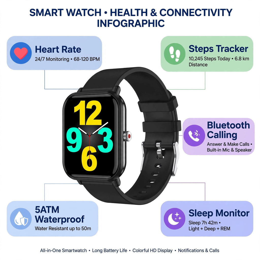 LuxeFit Smart Watch