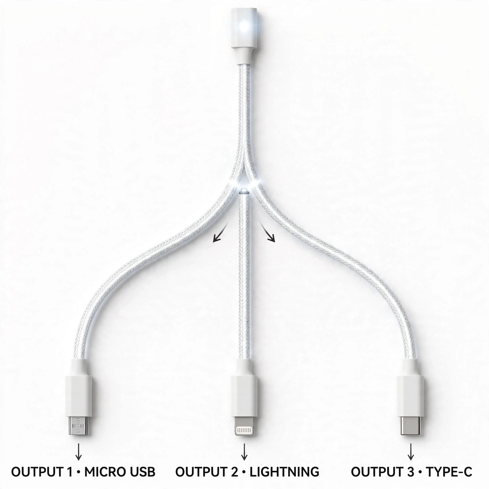 3 in 1 Charging Cable